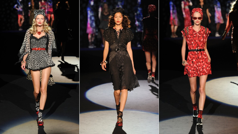Illustration for article titled Anna Sui Does Fun, Fabulous & Flirty '40s